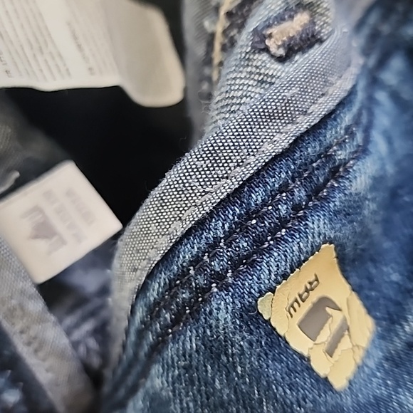 G-Star Colt Chino Straight Y2K Low Rise Jeans W25 I32 XS (33) - Picture 12 of 13